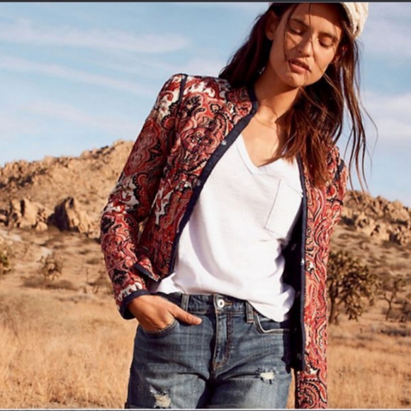 Anthropologie Jackets & Blazers - NWT Anthropologie Quilted Blazer Cotton Size S